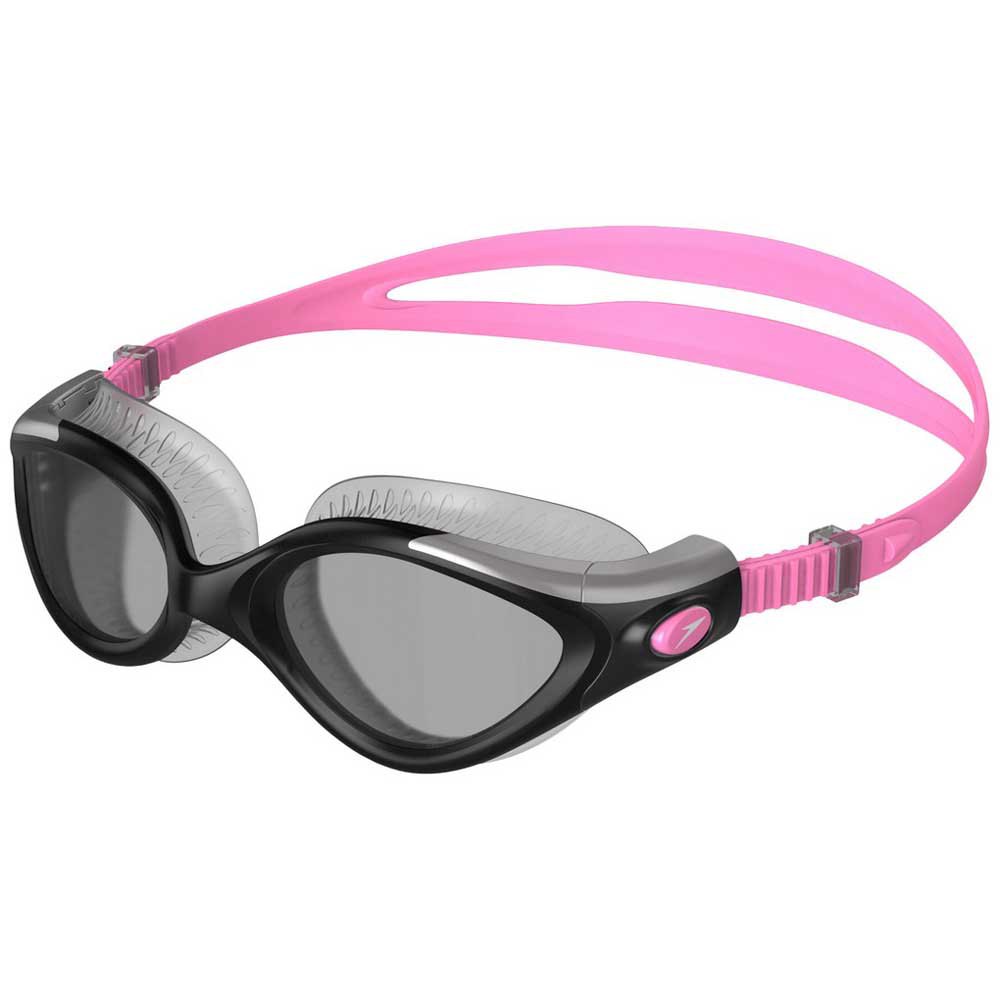 Speedo Futura Biofuse Flexiseal Female Goggles Swimming Adults Black Pink 