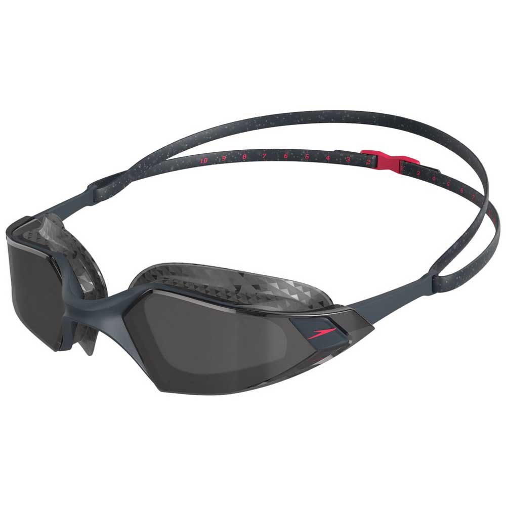 Swim Goggles Speedo Aquapure Ideal for Fitness Black IQfit Anti Fog New Swimming 