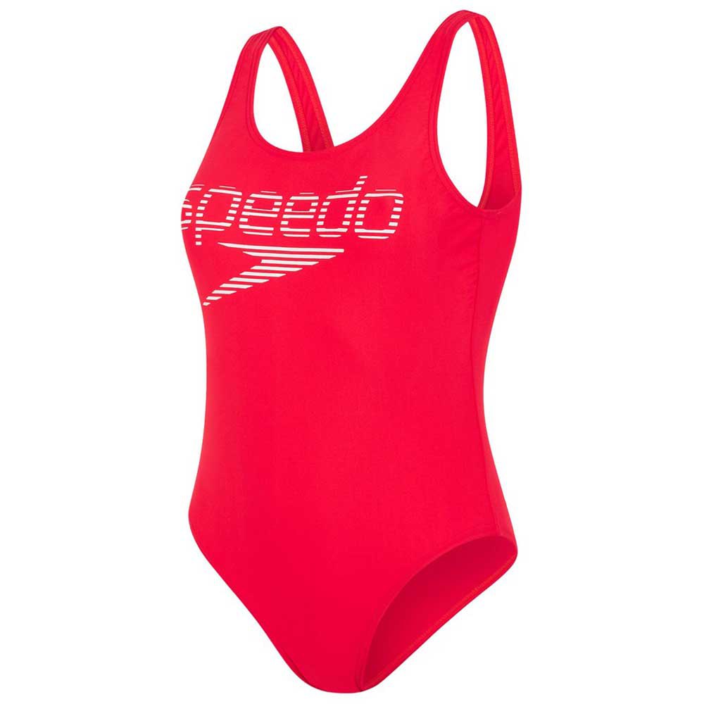 Speedo Logo Deep U-Back 1 Piece Swimsuit Adult Female