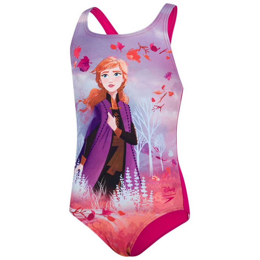 Visita lo Store di SpeedoSpeedo Disney Frozen Allover Costume da Bagno Bambina 
