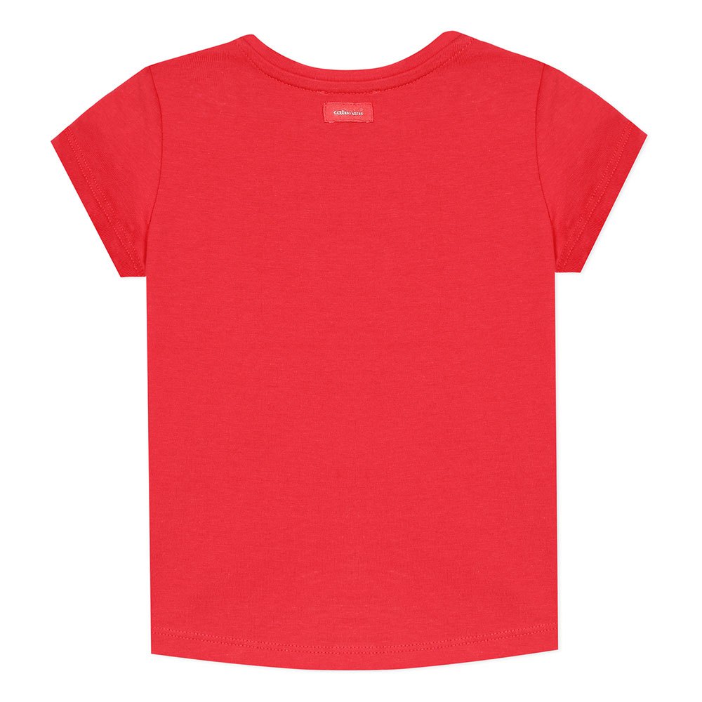 catimini-t-shirt-manche-courte-rouge