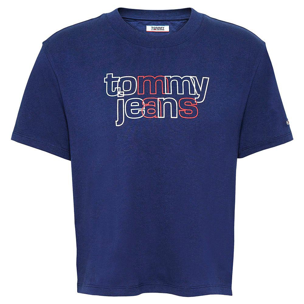 Tommy jeans Outline Logo kurzarm-T-shirt