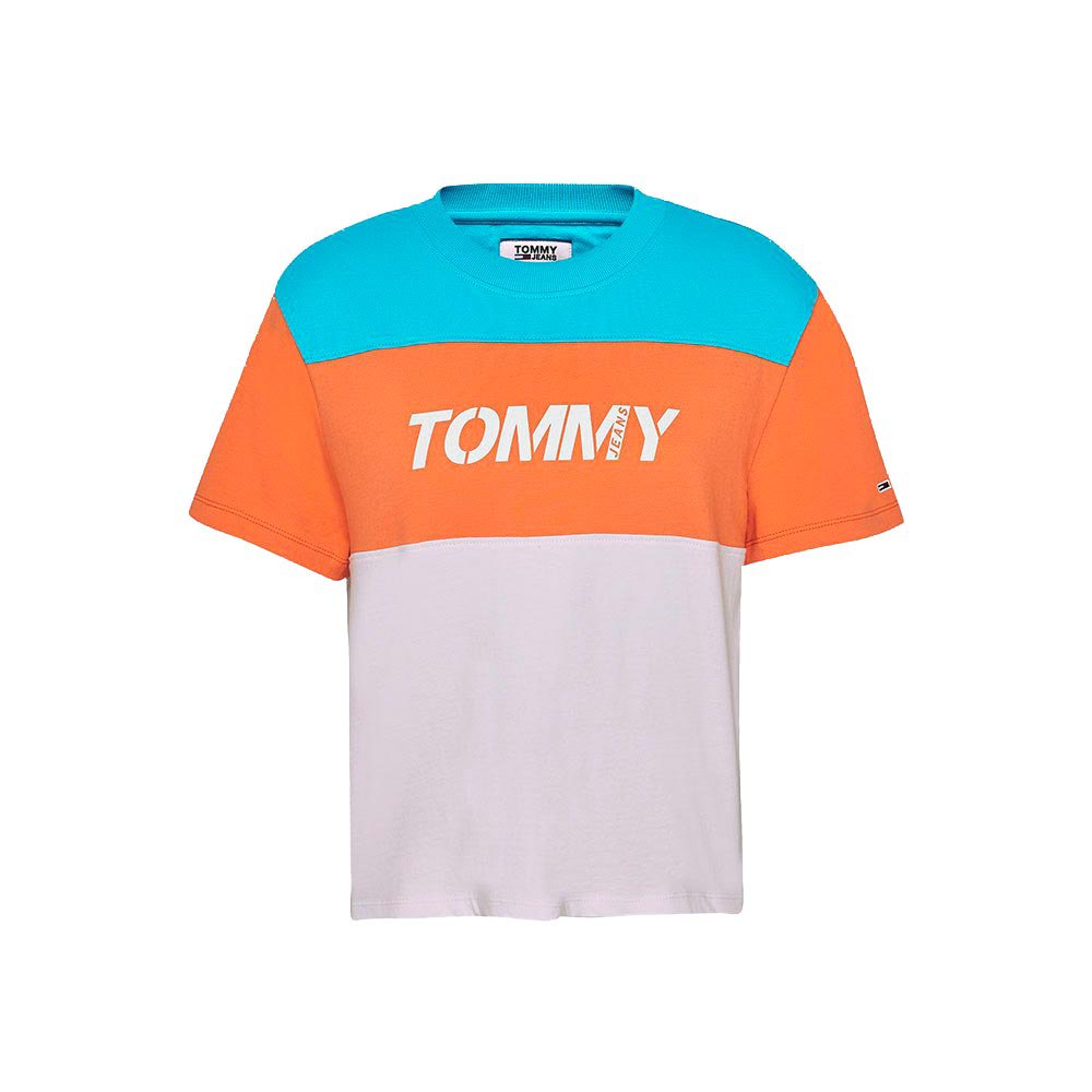 Tommy jeans Samarreta de màniga curta Colourblock Logo