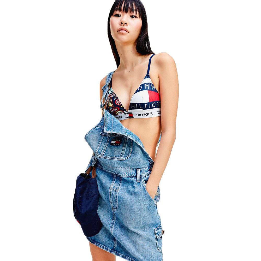 Tommy jeans Robe Courte Dungaree