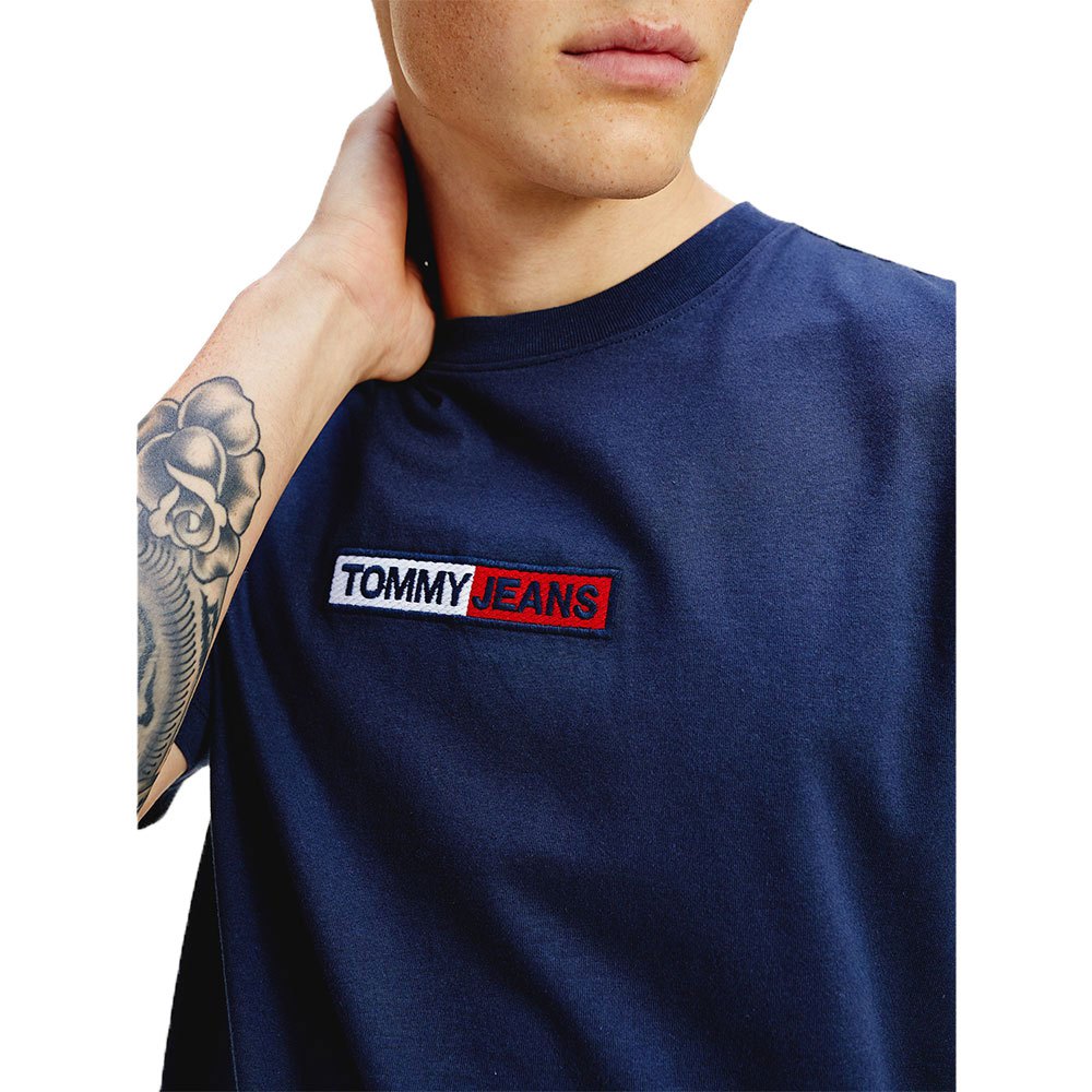 Tommy jeans Embroidered Box Logo Short Sleeve T-Shirt