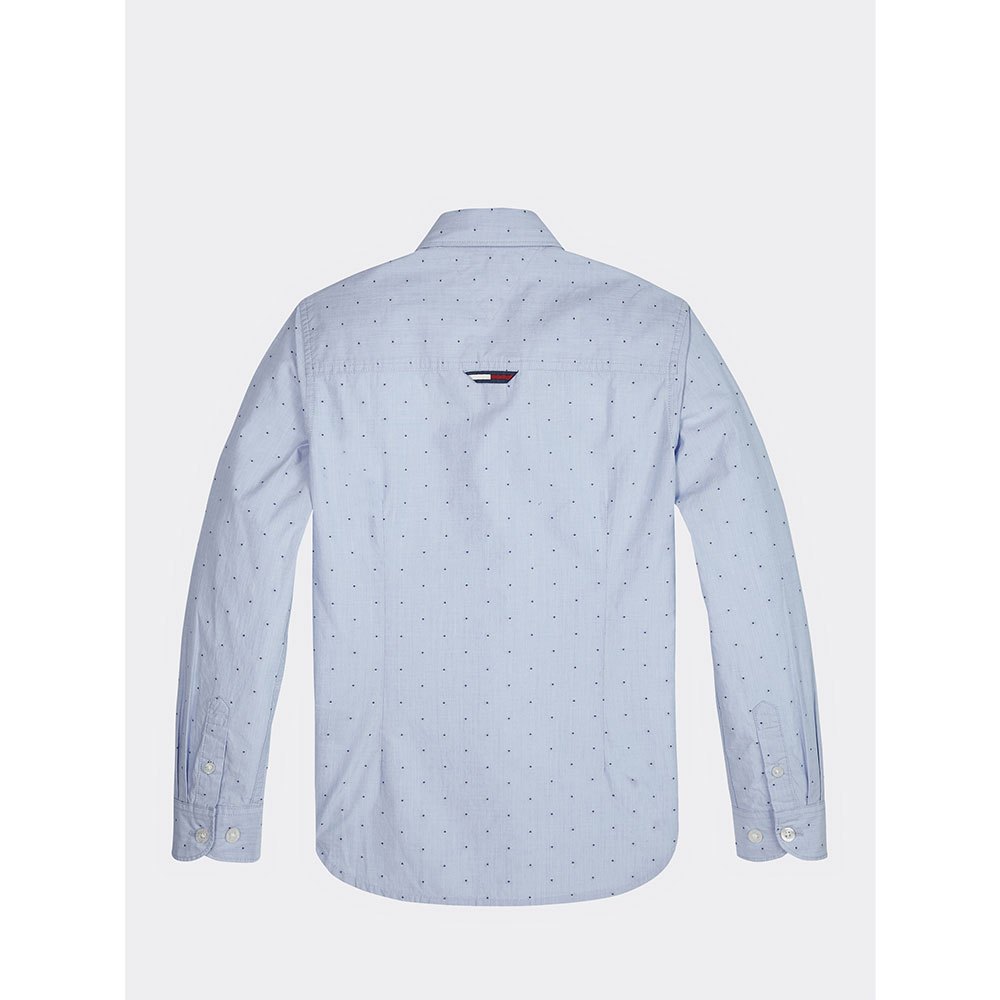 Tommy hilfiger Dobby Clipping Detail Long Sleeve Shirt