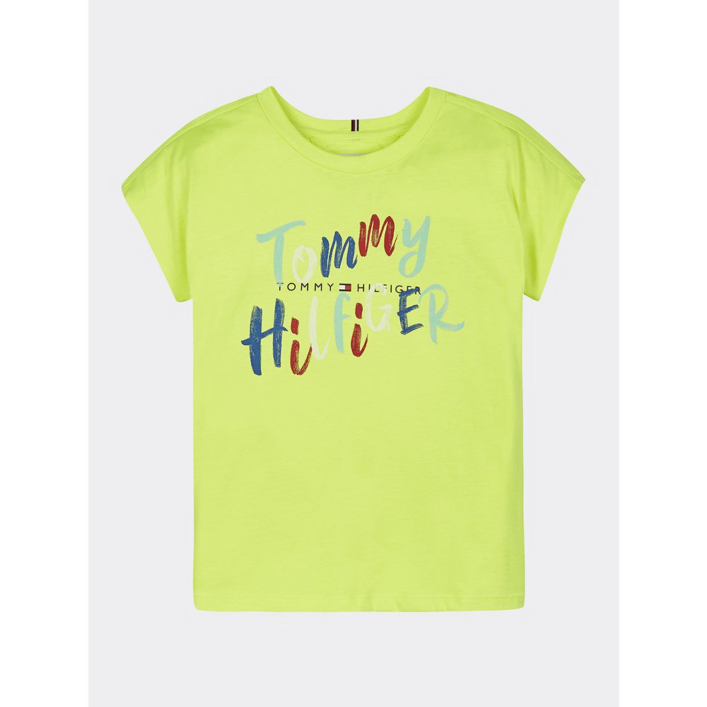 tommy-hilfiger-fluro-graphic-on-graphic-kortarmet-t-skjorte