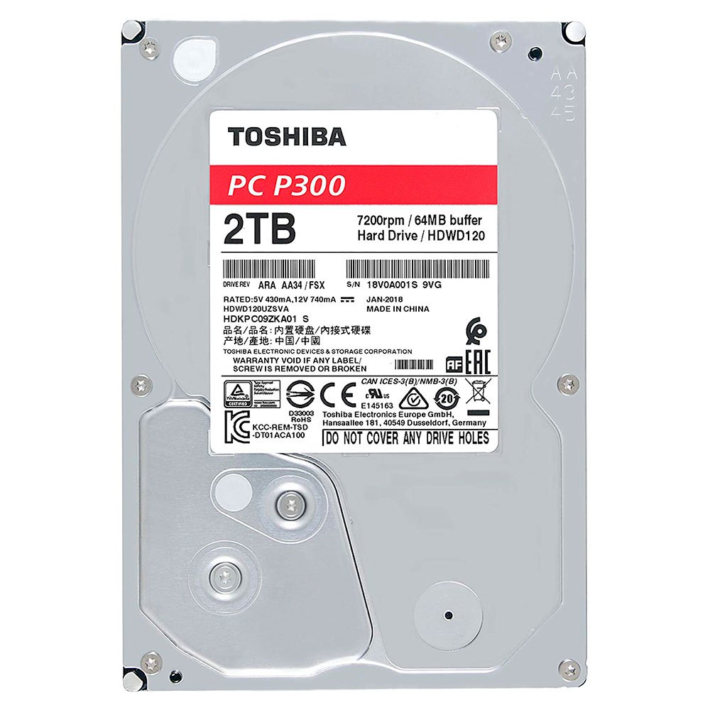 Toshiba P300 4TB 3.5´´ Hard Disk