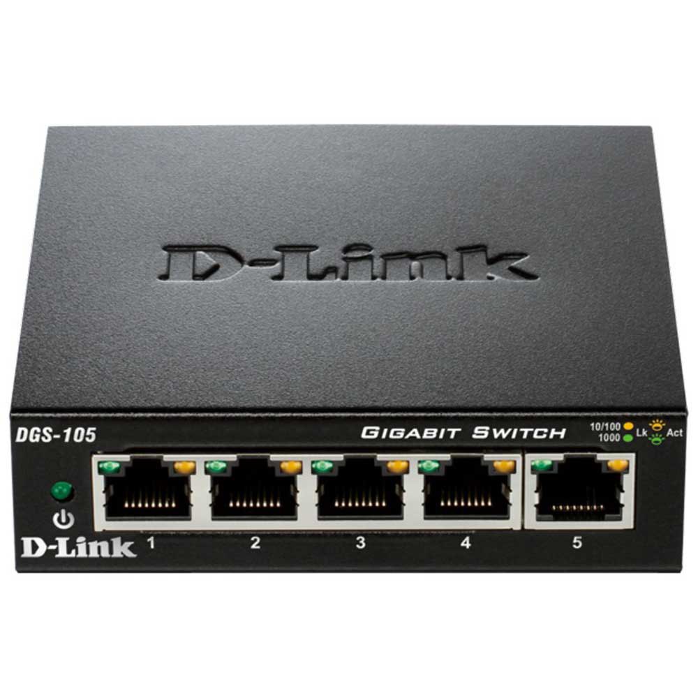 D-Link 5-Port Unmanaged Gigabit Switch GO-SW-5G 10/100/1000 ETHERNET Network 