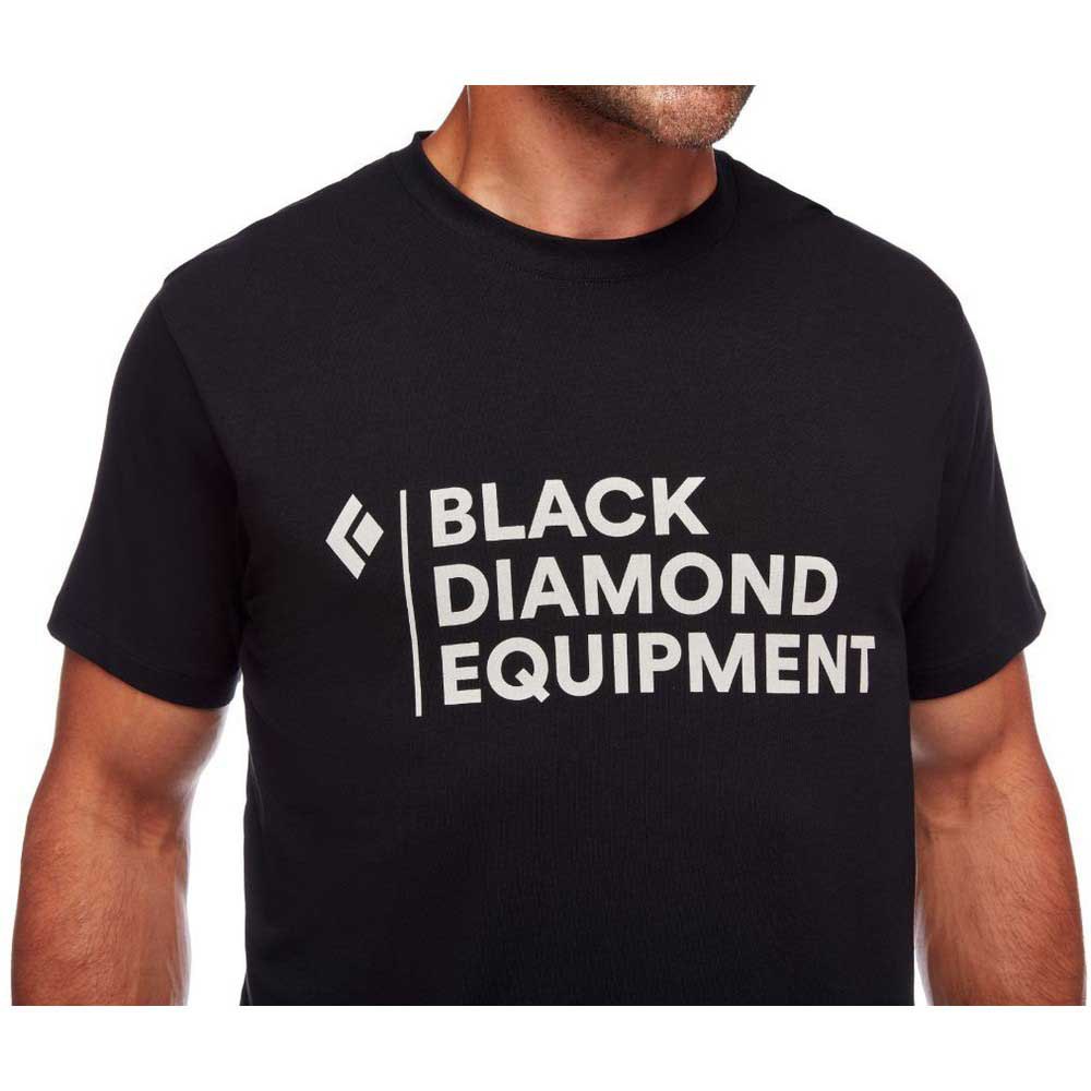 Black diamond Samarreta de màniga curta Stacked Logo
