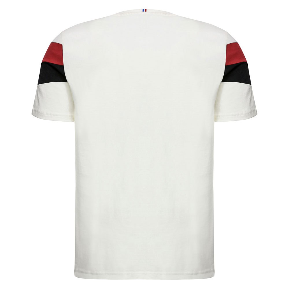 komme ud for stole Fader fage Le coq sportif Tricolor Pronto N1 Short Sleeve T-Shirt White| Dressinn
