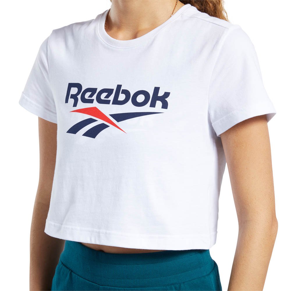Reebok classics Foundation Vector Crop Big Short Sleeve T-Shirt