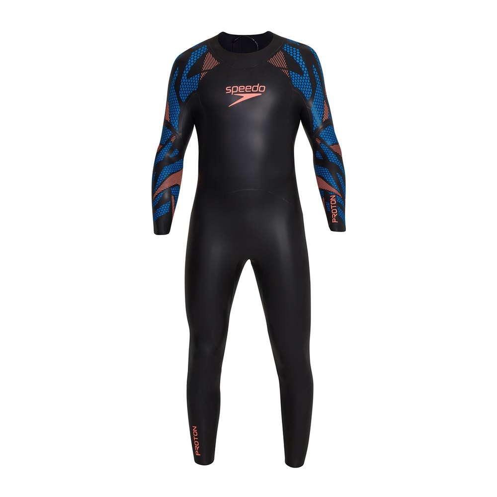 Speedo Speedo Mens Proton Tri Suit Black Sports Triathlon Breathable 2 Pockets 