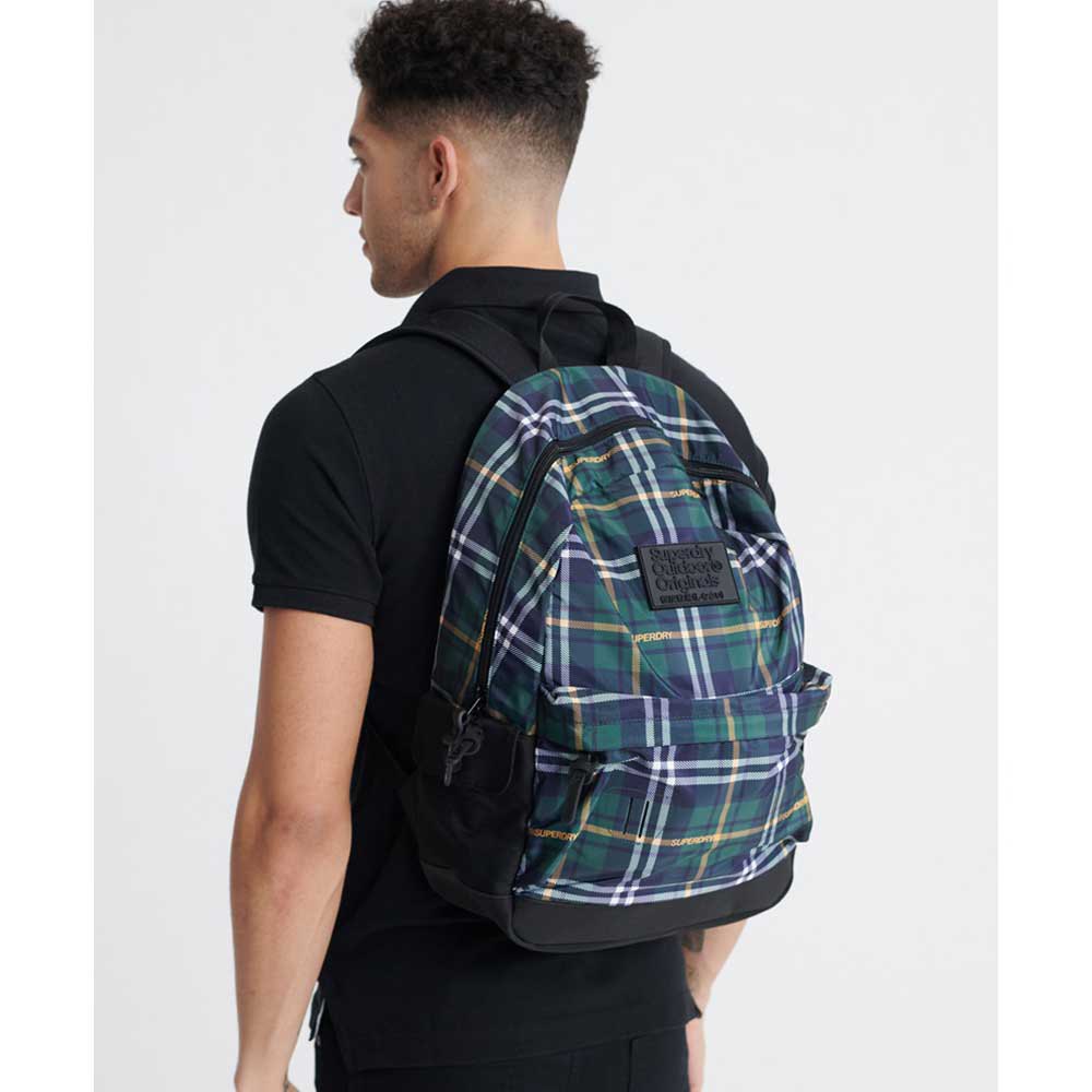 Superdry Checked Backpack