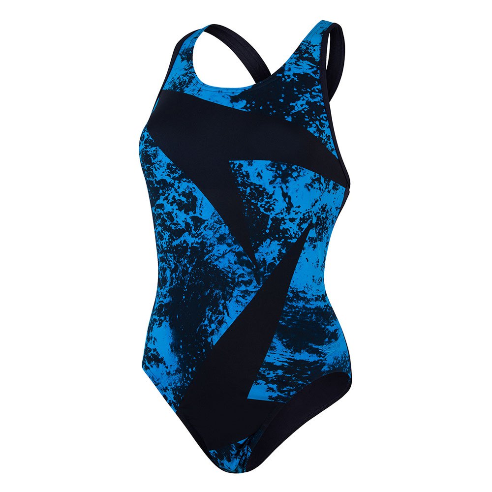 Speedo Girls Boomstar Placement Flyback Swimsuit 