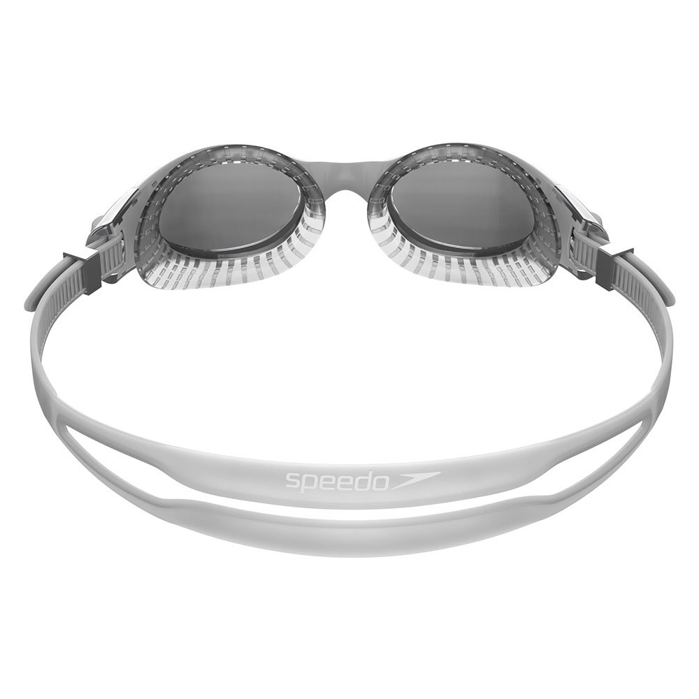 White Speedo Futura Biofuse Flexiseal  Swimming Goggles 