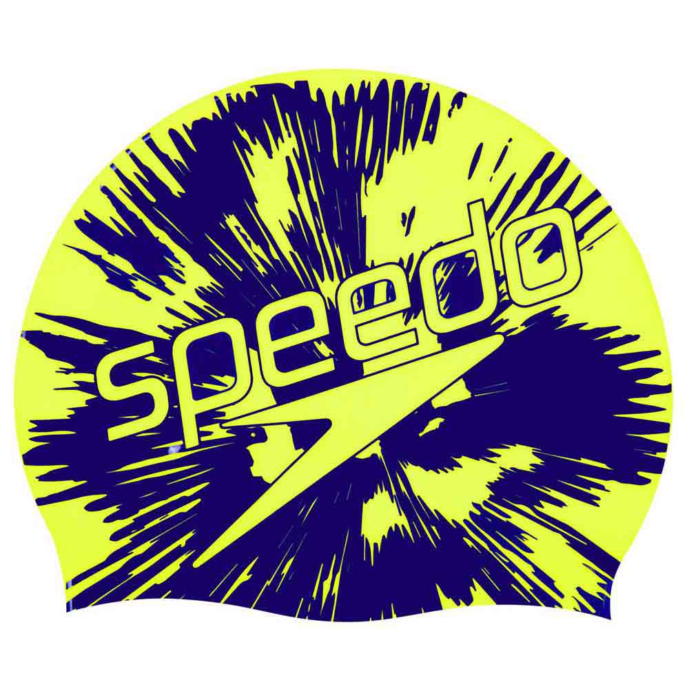 Speedo Slogan Print Schwimmkappe