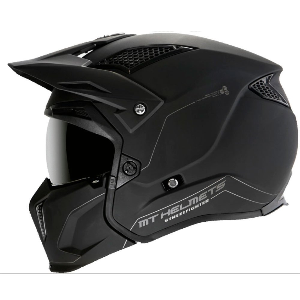 MT Helmets Capacete conversível Streetfighter SV Solid