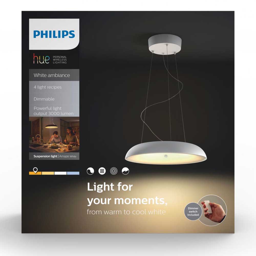 Philips hue Pendant Ambiance Amaze 白 | Techinn