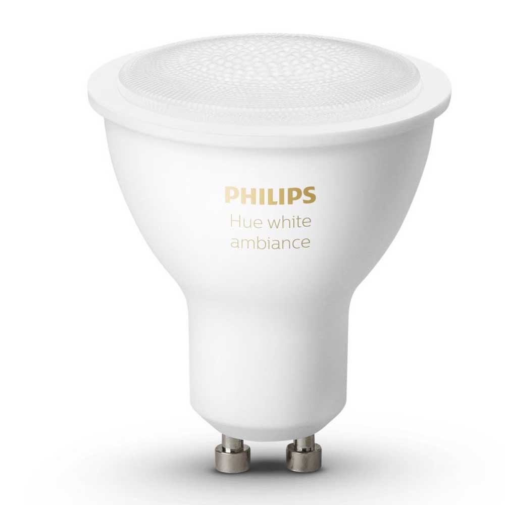 Praten Generaliseren Vulkaan Philips hue White Ambiance GU10 2 Units White | Techinn