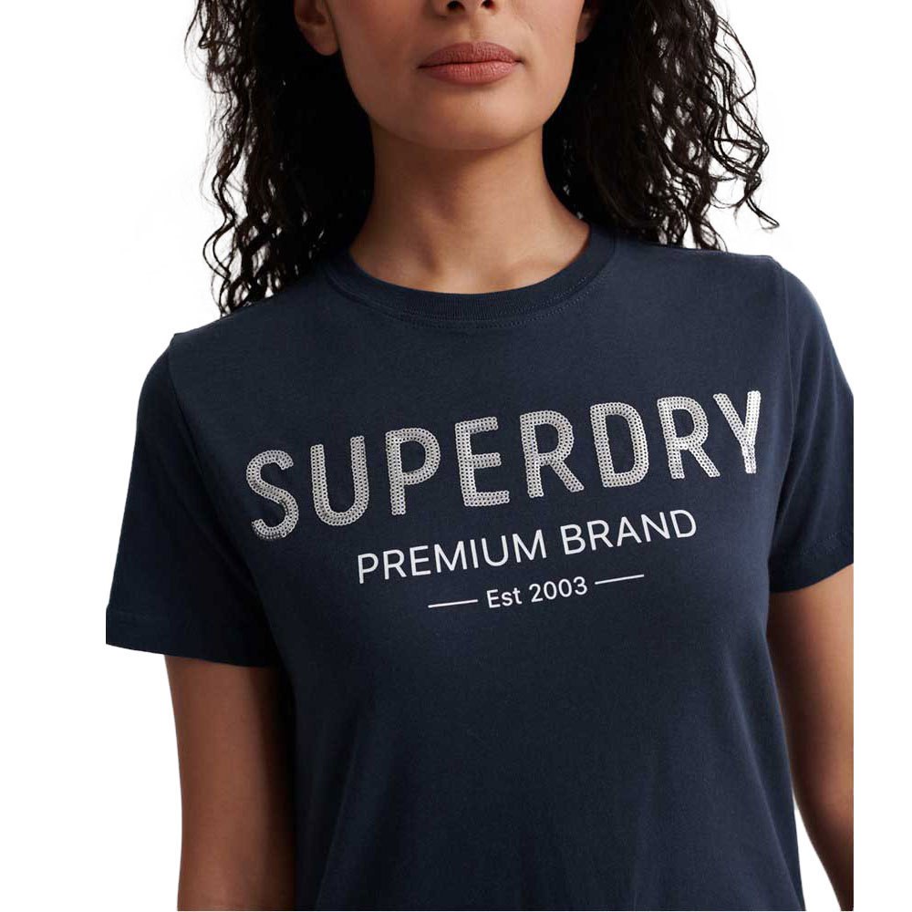 Superdry Samarreta de màniga curta Premium Sequin