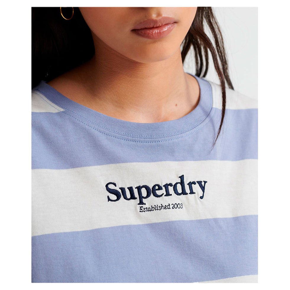 Superdry Camiseta Manga Corta Harper Stripe Boxy