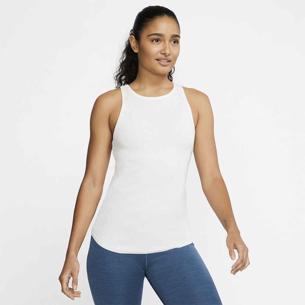 Nike Lux Rib Yoga mouwloos T-shirt