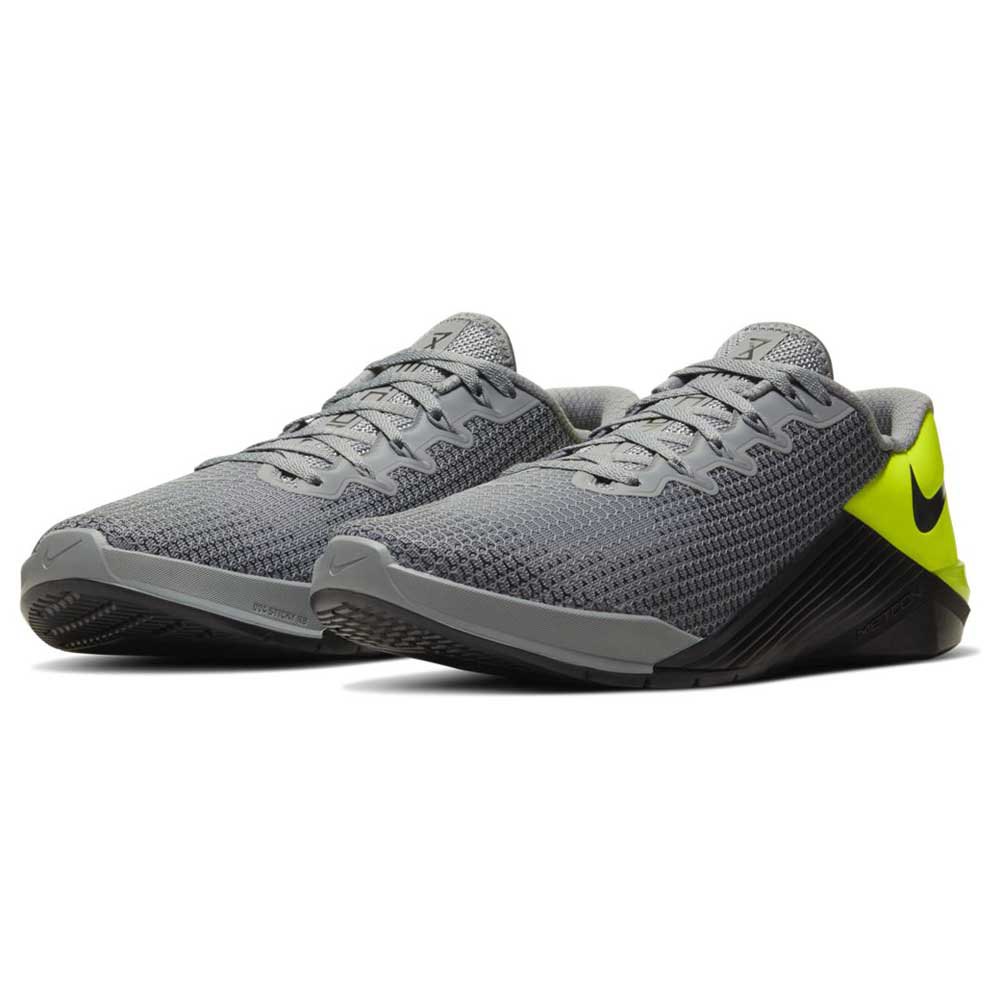 Buscar a tientas Consumir Nevada Nike Metcon 5 Shoes Grey | Traininn