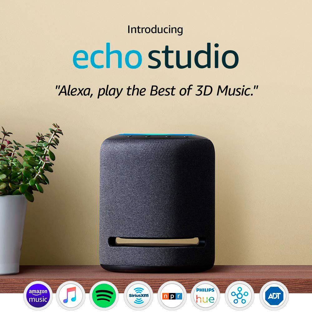 Amazon Echo Studio 黒 | Techinn 情報端末