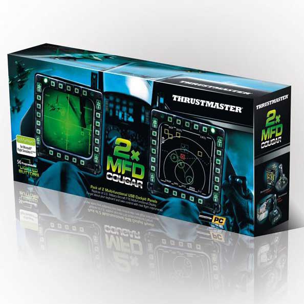 Thrustmaster MFD Cougar Lentosimulaattori PC:lle