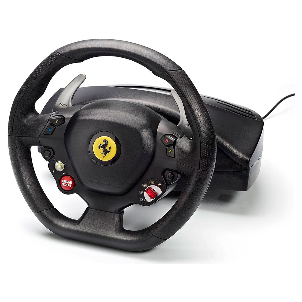 salaris Zich verzetten tegen fusie Thrustmaster Ferrari 458 Italia PC/Xbox 360 Steering Wheel+Pedals Black|  Techinn