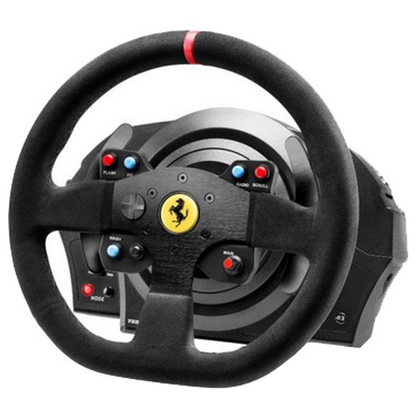 Thrustmaster アルカンタラエディションPC / PS T300 Ferrari Integral Racing 4 操舵 ホイール+ペダル