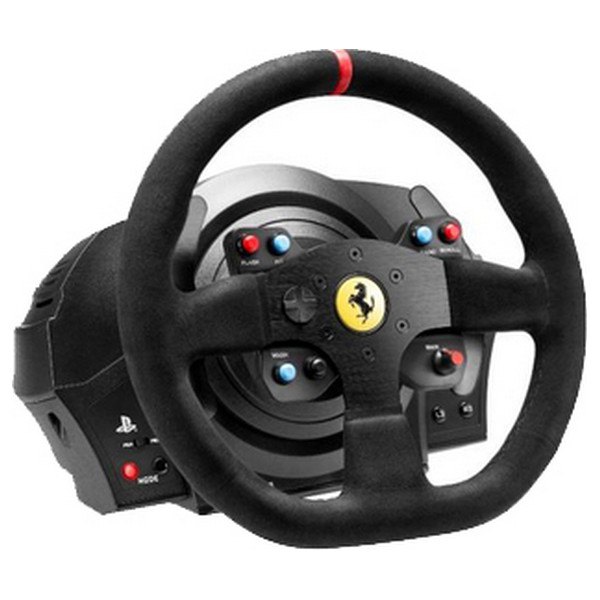 Thrustmaster T300 Ferrari Integral Racing Alcantara Edition PC/PS4 Steering  Wheel+Pedals Black| Techinn