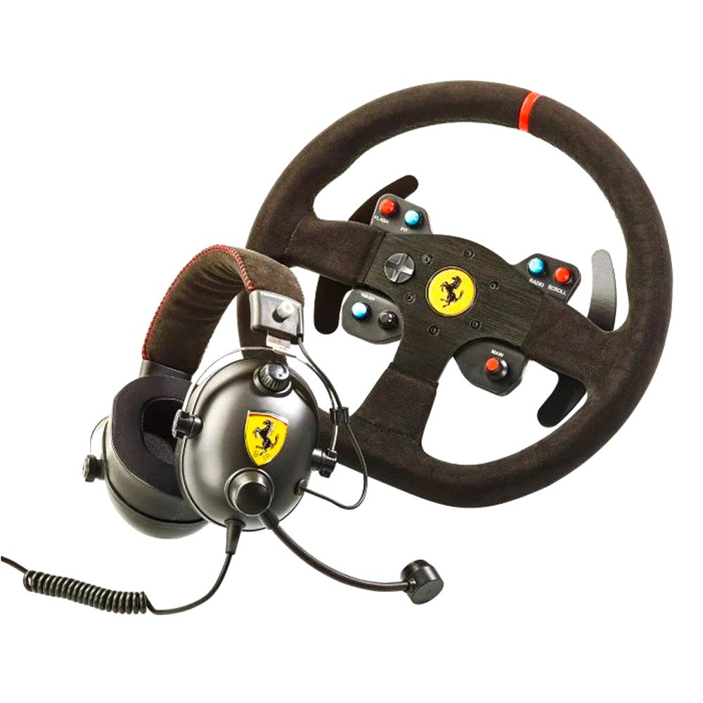 Thrustmaster Комплект гоночного оборудования Alcantara Edition для PC/PS3/PS4/Xbox One Ferrari 599XX Evo