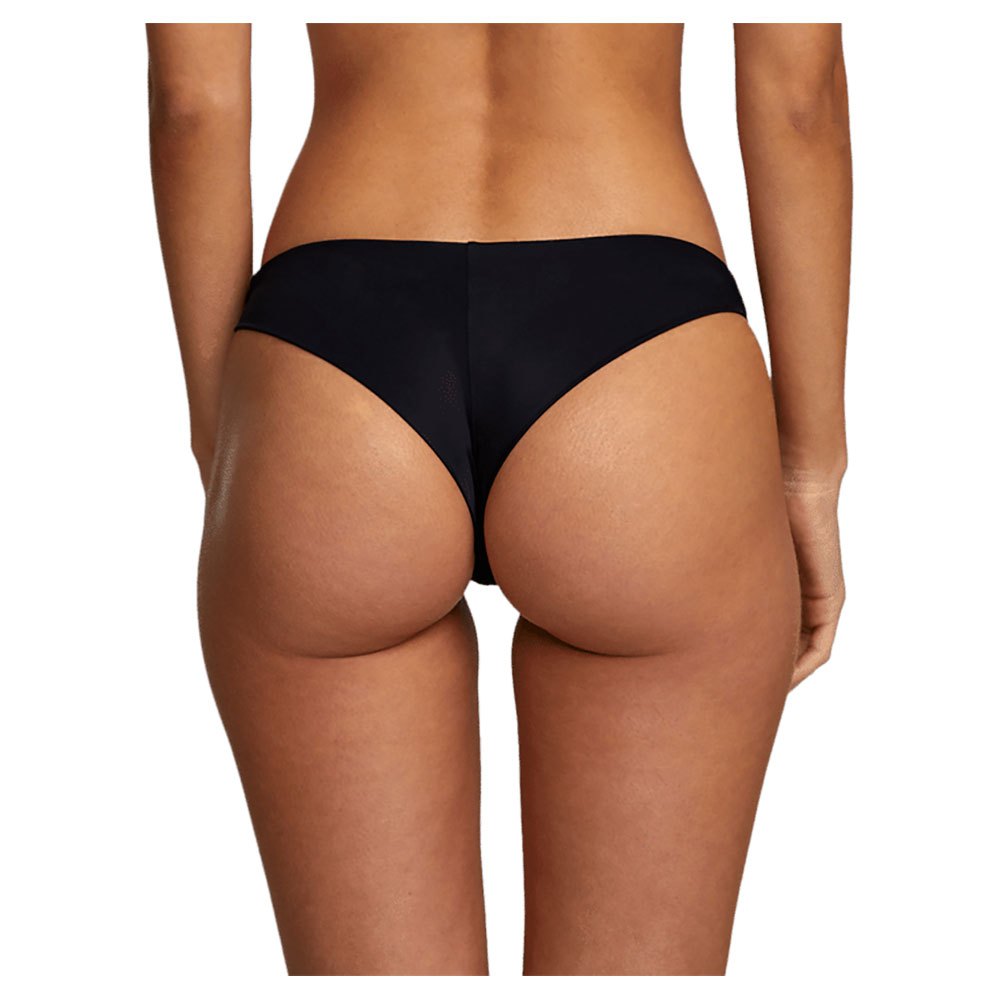RVCA Womens Solid Cheeky Bikini Bottoms 