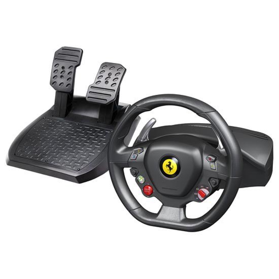 Beurs als resultaat het kan Thrustmaster Ferrari 458 Italia PC/Xbox 360 Steering Wheel+Pedals Black|  Techinn