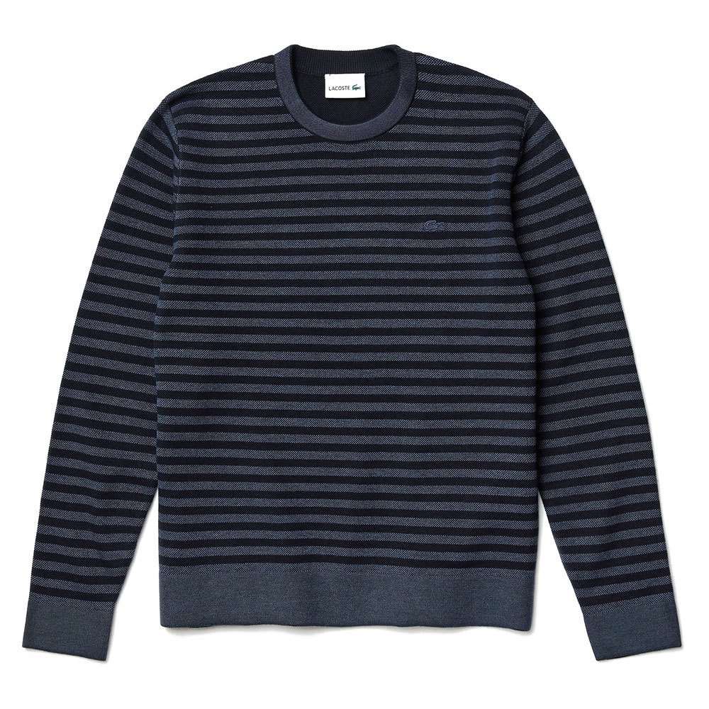 Lacoste Soft Striped Piqué Sweater
