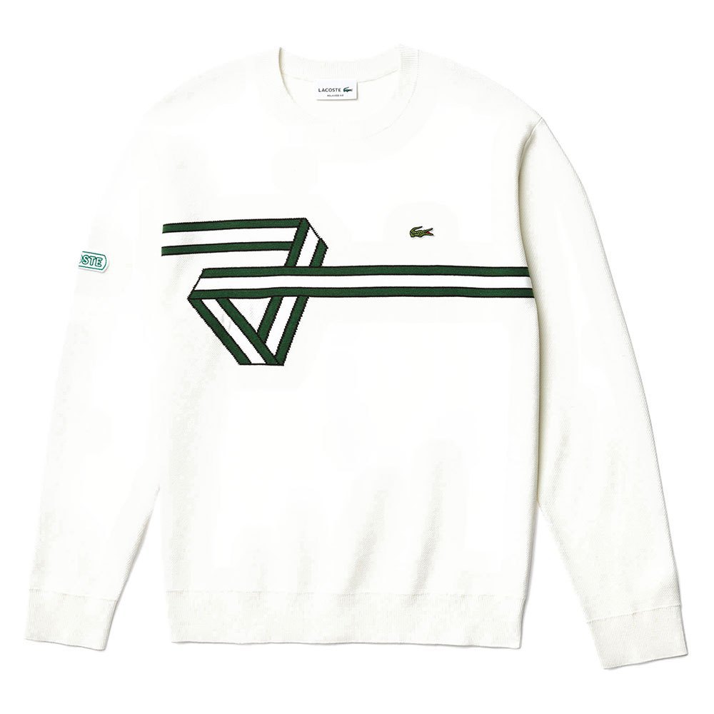 Lacoste Band Design Heritage Knit Sweater