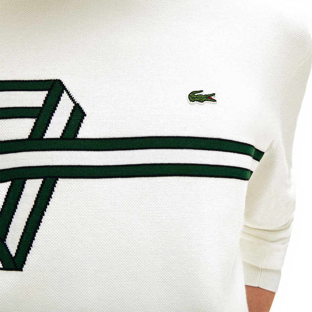Lacoste Band Design Heritage Knit Sweater
