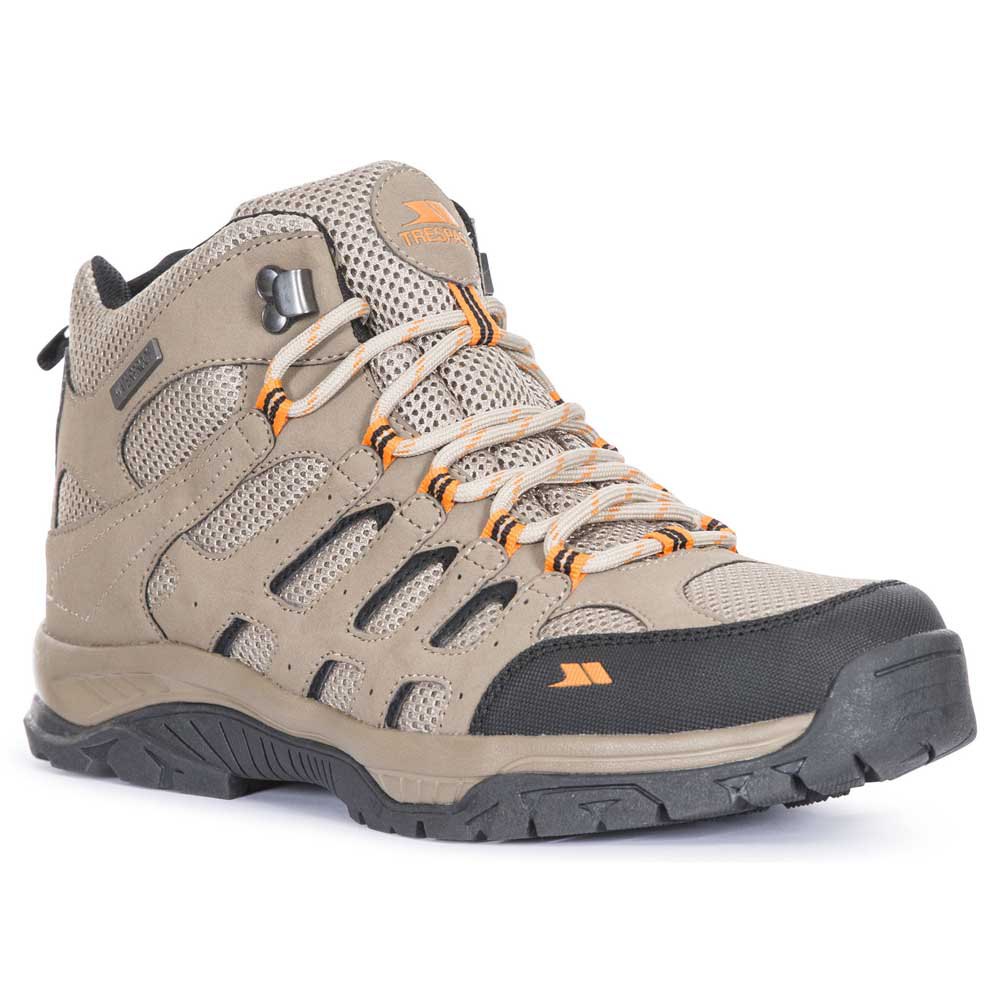 Trespass Mens Hiking Boots Waterproof Ankle Walking Shoes Hugh 