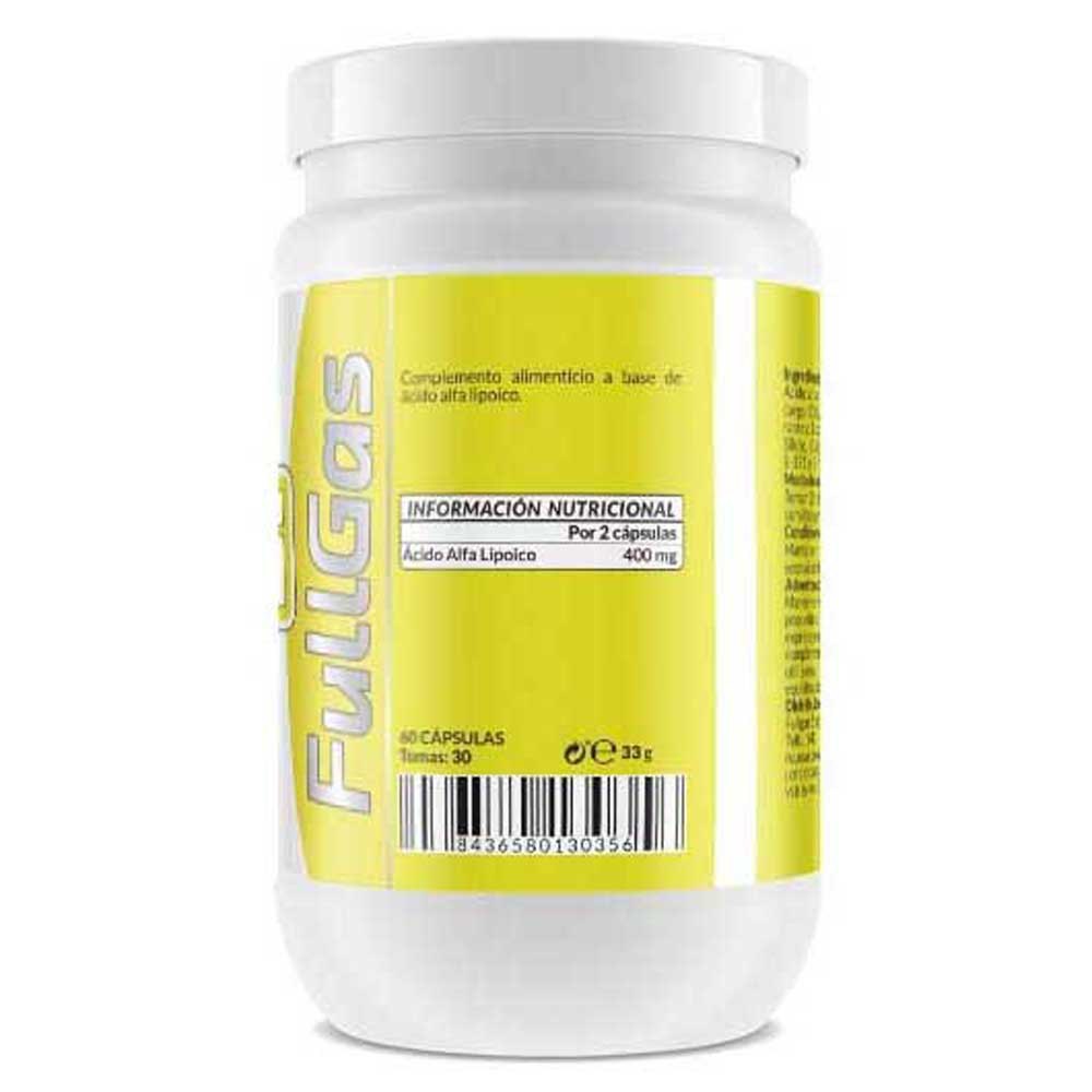 FullGas R-Ala Alpha Lipoic Acid 60 Units Neutral Flavour
