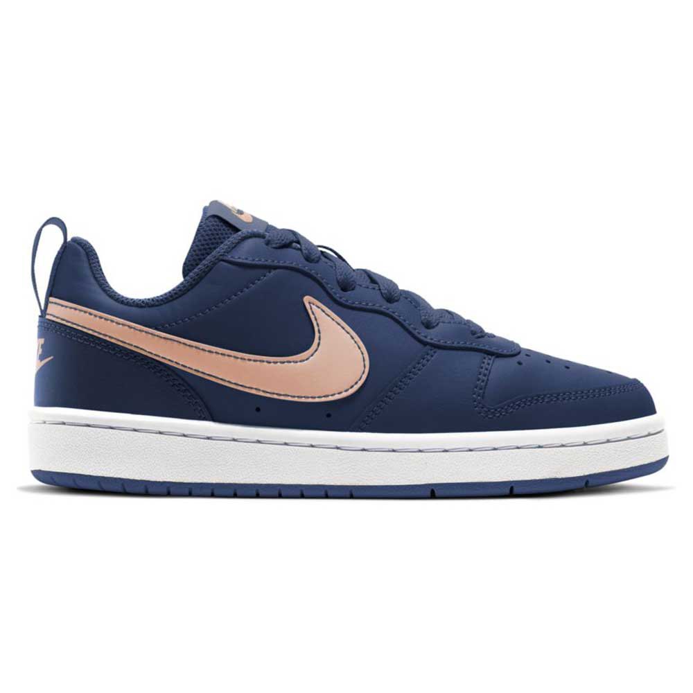 Nike Court Borough Low 2 GS Shoes Blue | Traininn