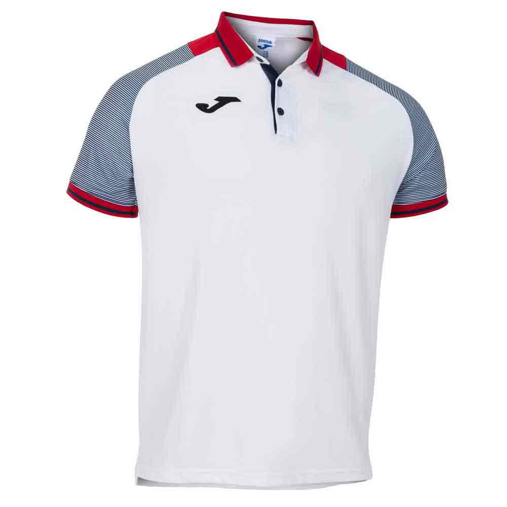 Vaak gesproken last Ongemak Joma Essential II Short Sleeve Polo Shirt White | Goalinn