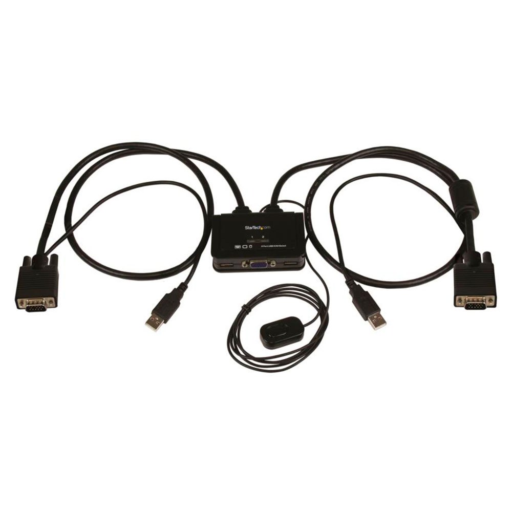 NEW UNOPENED BOX 2-Port USB KVM Switch with 2 sets of USB KVM Cables KVM-USB2 