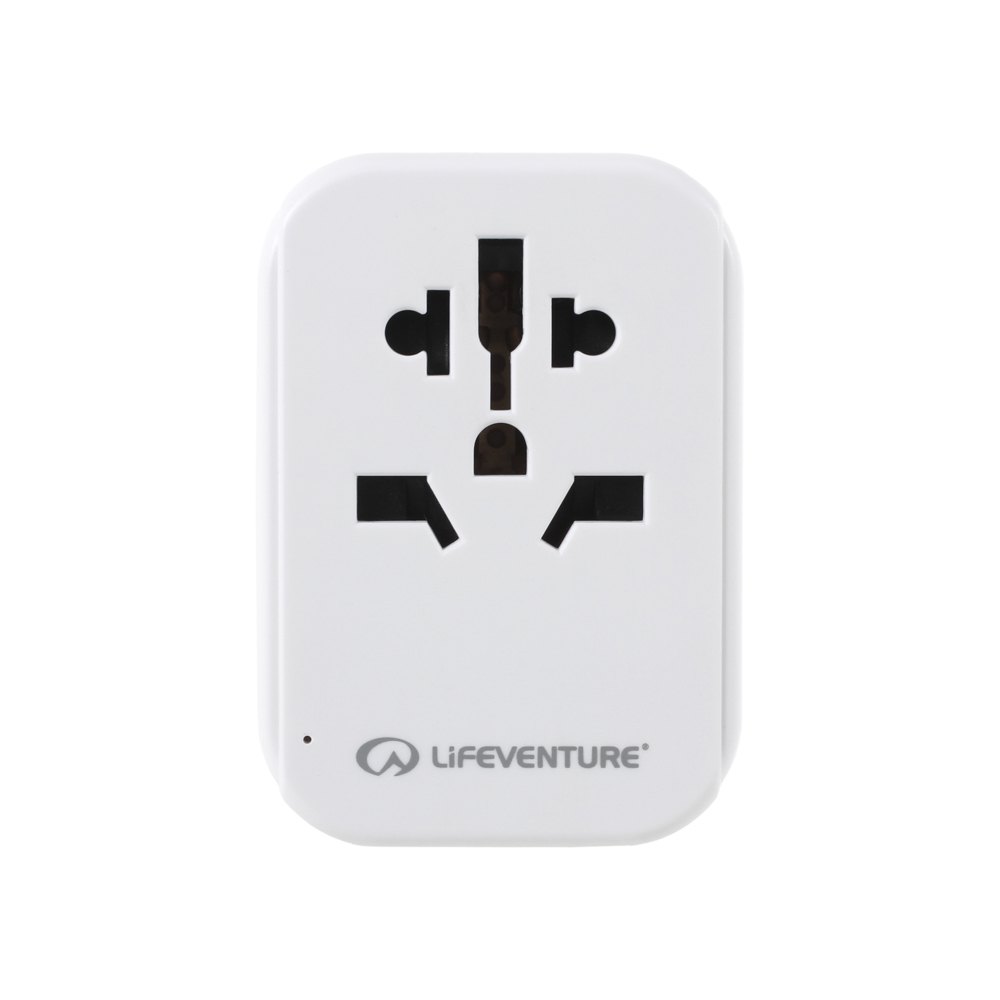 Lifeventure World To Europe Reiseadapter Med USB