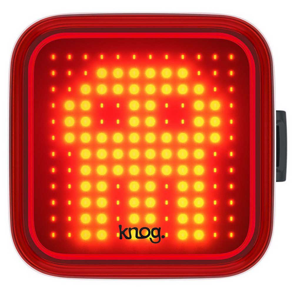 2 x Red LED's SKULLY LED Rear Light White