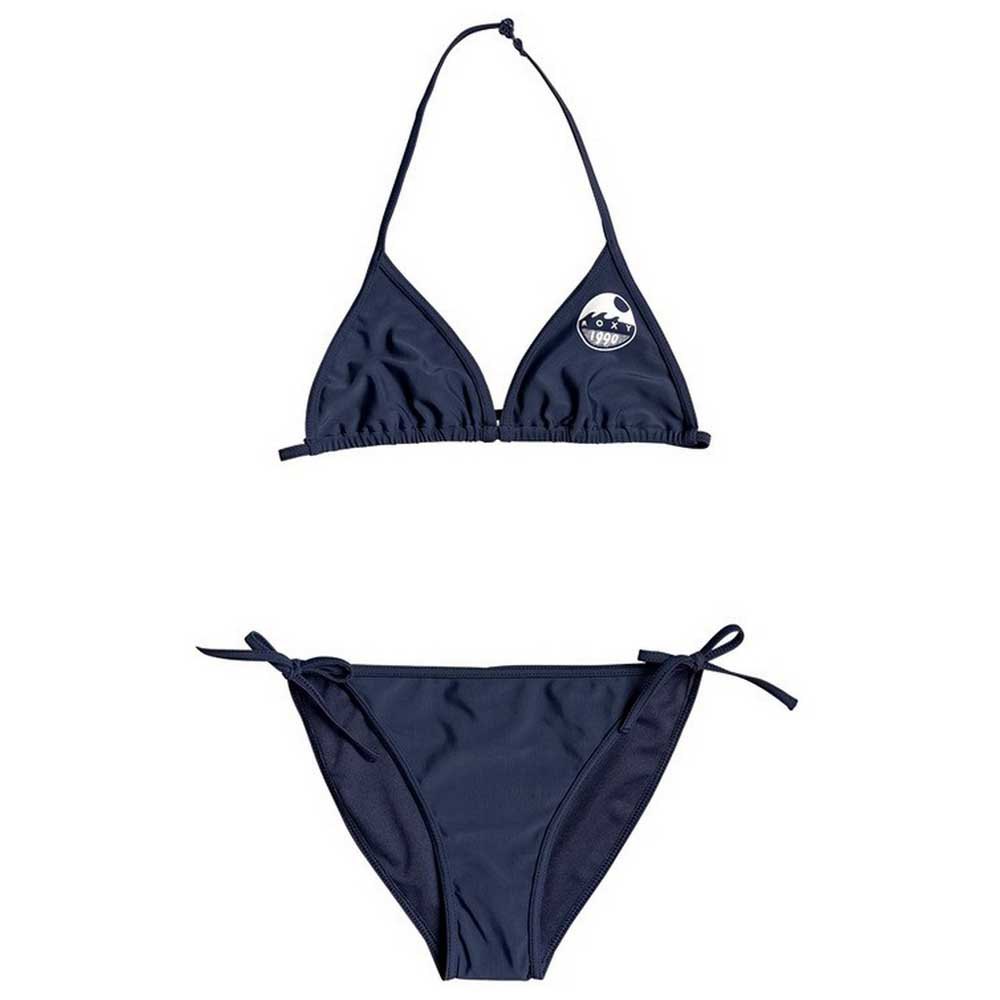 Streven Pickering Retoucheren Roxy Early Tiki Tri Set Bikini Blue | Xtremeinn
