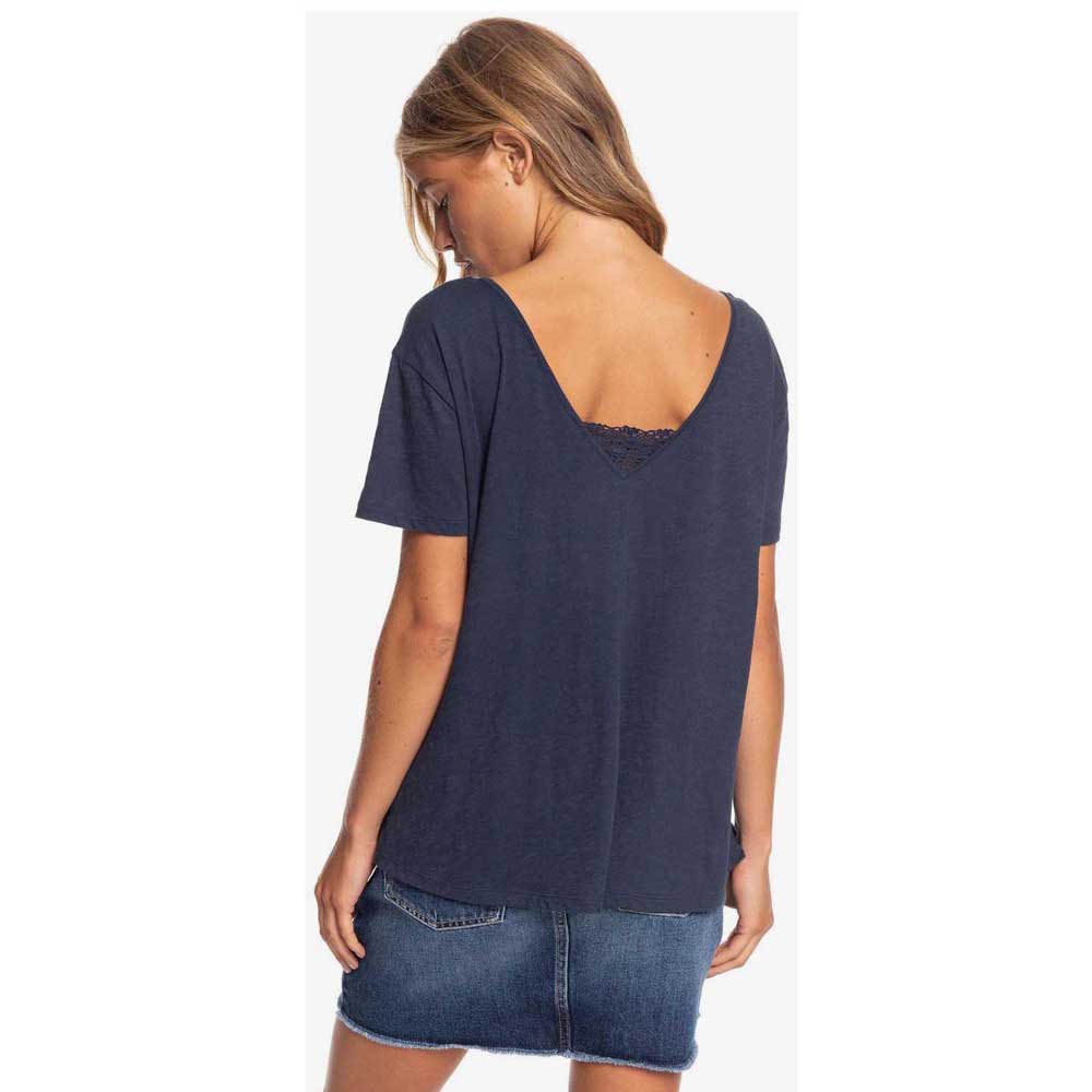 Roxy Beach Summer Party Solid Short Sleeve T-Shirt