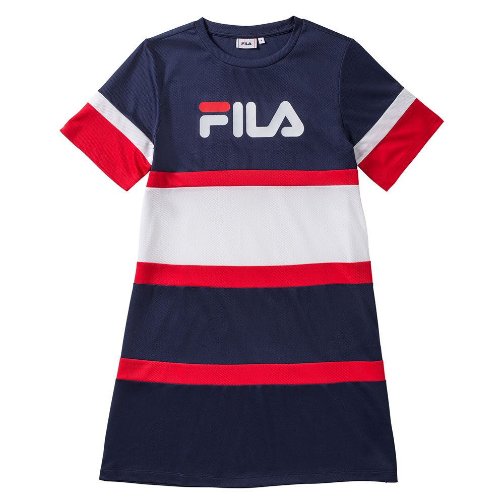 serveerster Sloppenwijk vonk Fila Tee Dress A-Line Short Sleeve T-Shirt | Dressinn