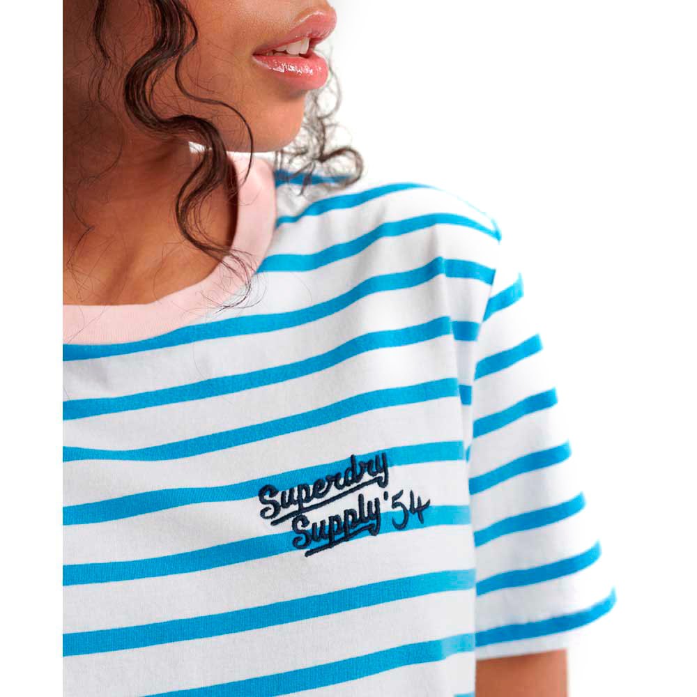Superdry Camiseta de manga corta Dakota Stripe Graphic